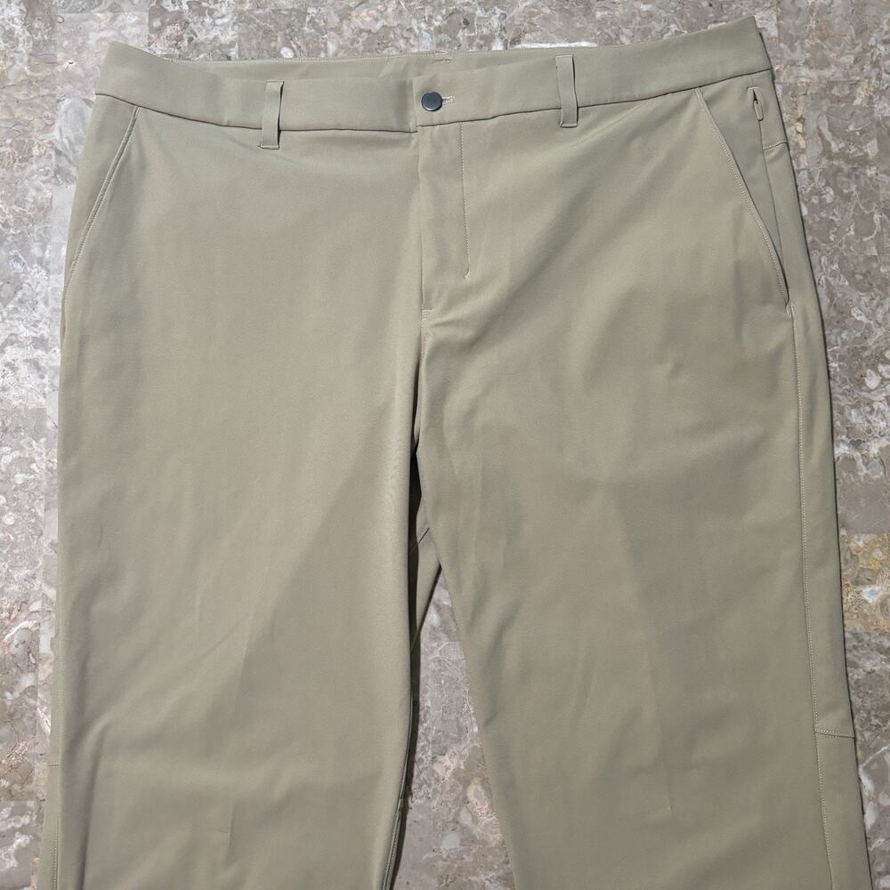 lululemon athletica Men’s Chino-Style Stretch Pants in Light Khaki